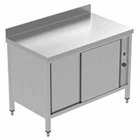 Resim Electrolux Professional Sıcaklık Dolabı 1 Ara Raf Ve 2 Kayar Kapılı Fanlı Isıtma Sırtlı - 1200 MM Plus GTC1210E 