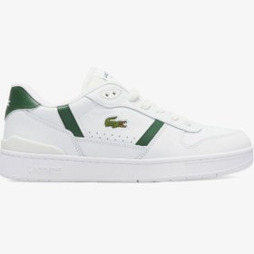 Resim Lacoste Men's T-Clip Set Leather Sneakers 