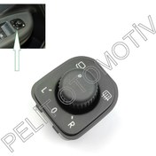 Resim Seat Alhambra Katlanabilir Ayna Ayar Düğmesi 1K0959565J 