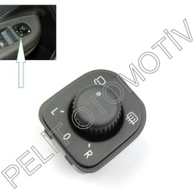 Resim Seat Alhambra Katlanabilir Ayna Ayar Düğmesi 1K0959565J 