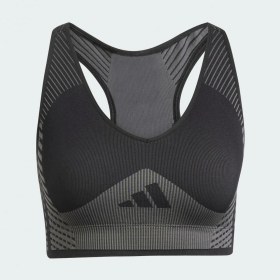 Resim Adidas Aeroknit Training Light Support Kadın Büstiyer C-adıjd7163b30a00 Siyah 