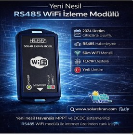 Resim Havensis Solar-wıfı-485 Rs485 Wifi Uzaktan İzleme Modülü 