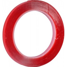 Resim Carpi 10 Mm x 5 Mt Çift Taraflı Silikonlu Bant Şeffaf Br6570171 