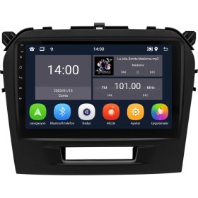 Resim Carvocal Suzuki Vitara (2016-2020) Android 14 Multimedya - 4 GB Ram - 64 GB Hafıza - Carplay CRV-4514XD 
