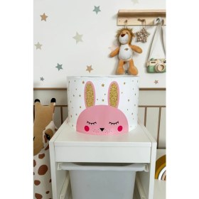 Resim Zethome Genç Çocuk Odası Gold Tavşan Çocuk Sarkıt Avize 