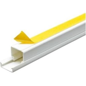 Resim 40X25 Yapışkanlı Plastik Kablo Kanalı-10 Metre De-Pa 