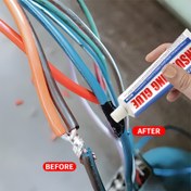 Resim 10ml Siyah ve Beyaz Sıvı Elektrik Yalıtım Bandı - Su Geçirmez Silikon Kauçuk, Güvenlik Tel ve Kablo Kaplama, Devre Kartı Onarımı ve Tel Onarımı için Kullanılır - Kullanımı Kolay, Taşınabilir ve Dayanıklı, Tel Koruma Kapağı 