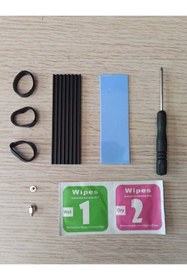 Resim Chips @orıgınal Alüminyum M.2 Ssd Soğutucu Isı Dağılımı Radyatör Soğutma Silikon Ped M2 Soğutucu Uyumlu 