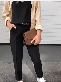 Resim Amemerci Klasik Pantolonlar 251629003 Siyah 