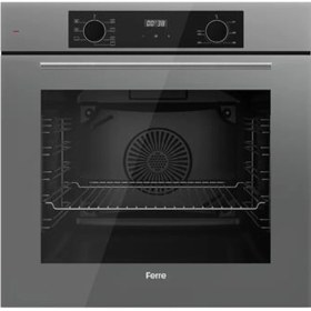 Resim Ferre (QBL63CPR-SC408-D079) Icon Plus 75 Serisi 3lü Gri Cam Ankastre Set Özellikleri ile Modern Mutfak Uyumlu 