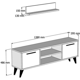Resim Mezza Senfoni Tv Ünitesi 1116 