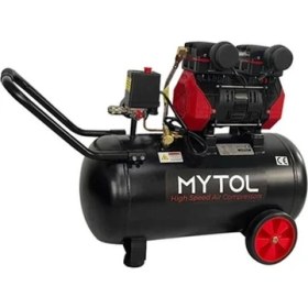 Resim Mytol MYK0501 1.5 Hp 50 Lt Yüksek Hızlı Hava Kompresörü 8 Bar Basınç ve 50 lt Hava Hacmi 