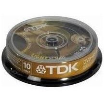 Resim TDK DVD+R LScribe 4.7GB 16X 10 Cakebox 