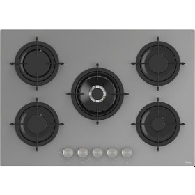 Resim Ferre RS Serisi QBL62CPR - RS038 - D079 5 Gözlü Gri Ankastre Set 