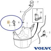 Resim ÖN CAM SU DEPOSU YÜKSEK BASINÇLI S60/V60 2011- 