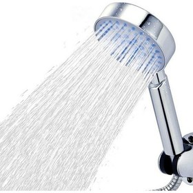 Resim Çelik Duş Başlığı 3 Fonksiyonlu Krom Geniş 