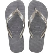 Resim Havaianas Hav. Top Tıras Steel Kadın Sandalet 4137428-5178 Gümüş 