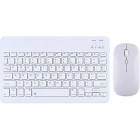 Resim Samsung Galaxy Tab A11 Sm-x133 8.7'' Uyumlu 4in1 Set Klavye Mouse Kılıf Kalem Ekran Koruyucu Kılıf 