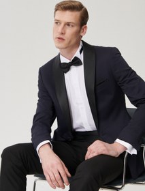 Resim Altınyıldız Classics Erkek Ekstra Slim Fit Dar Kesim Desenli Smokin Damatlık 