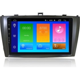 Resim Navimex Toyota Avensis Android 10 Carplay Özellikli Navigasyon Multimedya Ekran 2gb Ram+16gb Hdd Nav-9965 