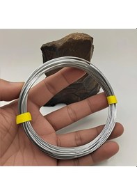 Resim Fochsia 1mm Alüminyum Tel 5m Yumuşak Esnek El Sanatları Takı Model 