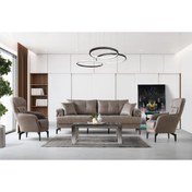 Resim Doressa Evna Brown Koltuk Takımı 