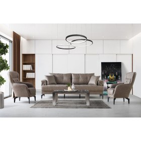 Resim Doressa Evna Brown Koltuk Takımı 