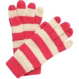 Resim Regatta Tootie Fruit Pembe Çocuk Eldiven 7/10 Beyaz - Pembe 