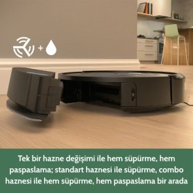 Resim iRobot Roomba Combo j5 Akıllı Robot Süpürge ve Paspas 