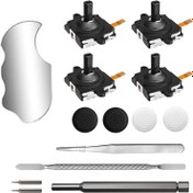 Resim Auto-plaza 14 IN 1 Joystick Repair and Replacement Kit for Oculus Quest 2 Controller for Meta Quest 2 Controlle for Oculus Quest 2 Controller (Type A) 