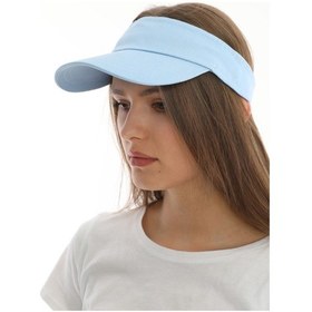 Resim Uv Koruyuculu Unisex Siperlikli Bebe Mavisi Şapka Bebe Mavisi 