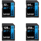 Resim Lexar SD Card High-Performance 800xPRO UHS-I BLUE Series 