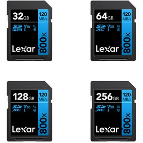 Resim Lexar SD Card High-Performance 800xPRO UHS-I BLUE Series 