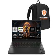 Resim HP Omen 16 Core 7 240H 80GB 256GB SSD RTX5060/8GB 16" FHD+ 165Hz FDOS Gaming Laptop & Per4 Çanta 