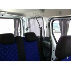 Resim Micro-Sun GRİ FORD Connect 2001-2014 ARKA TEK KAPI YAN ÇİFT SÜRGÜLÜ Raylı Oto Perde 5 Cam 560004 