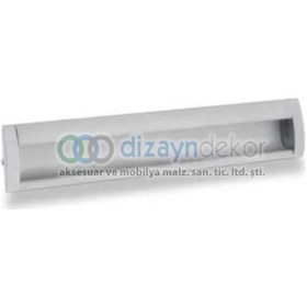 Resim Gömme Kulp Mat Krom 128 Mm 