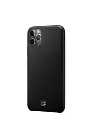 Resim Spigen iPhone 11 Pro Kılıf La Manon Câlin Premium Deri Tasarım Chic Black - 077CS27116 
