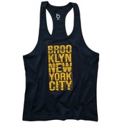 Resim Bluu Fitness Gym Tank Top Sporcu Atleti Brook Lacivert 
