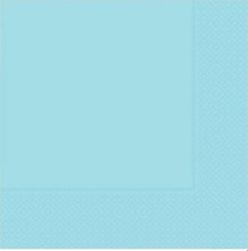 Resim Peçete. Mavi - 33 x 33 CM - 20 Adet 