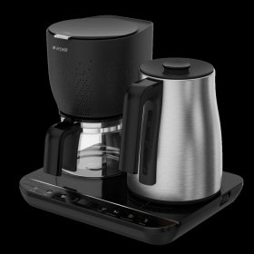 Resim Arçelik 50 Hz / 60 Hz Cfm 9147 I Inox Çay & Filtre Kahve Makinesi 1-2 L C / F 0-250 L Metalik 2 Yıl 220 - 2 