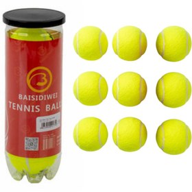 Resim 9’lu Tenis Topu Seti Profesyonel Ve Amatör Kullanım İçin İdeal 