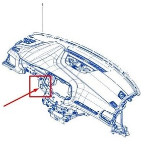 Resim Megane 4-ıv Torpido Gögüs Anahtarsız Çalıştırmalı 2023- 217411029r 