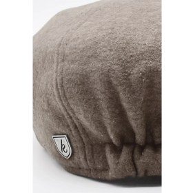 Resim Külah Şapka Kışlık Vizon Yün Spor Erkek Kasket 