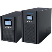 Resim TESCOM Teos 1kva 1f/1f (2X9AH) 5/10dk Lcd Onlıne Ups 