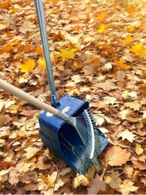 Resim RENK YAPI RÜYASI Kaliteli Endüstriyel Faraş Bahçe Temizlik Seti Ahşap Saplı Tırmık, Kaliteli Metal Saplı Faraş 