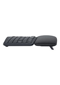 Resim Logitech Ergo K860 - Bölünmüş Tuş Düzenine Sahip Kablosuz Ergonomik Klavye, It Qwerty - Grafit 
