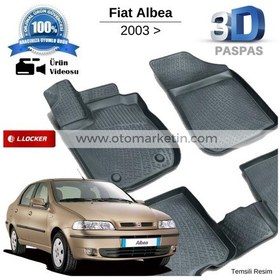 Resim Fiat Albea 3D Havuzlu Paspas 