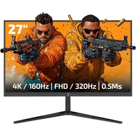 Resim Gamepower Rapid Dual 27'' 0.5ms 4k 160hz - Fhd 320hz Gaming Monit 