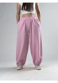Resim Cocopelli Pembe Kadın Oversize Pantolon Coc3173 