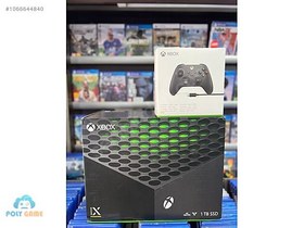 Resim Microsoft Xbox Series X Sıfır 1 Yıl Garanti ÇİFT KOLLU POLY GAME 